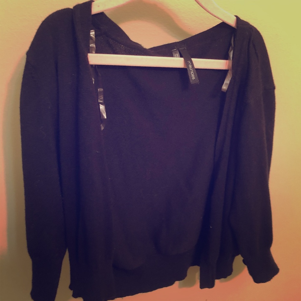 cropped cardigan